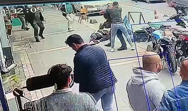 Tokat'ta keserli saldırı kameraya yansıdı