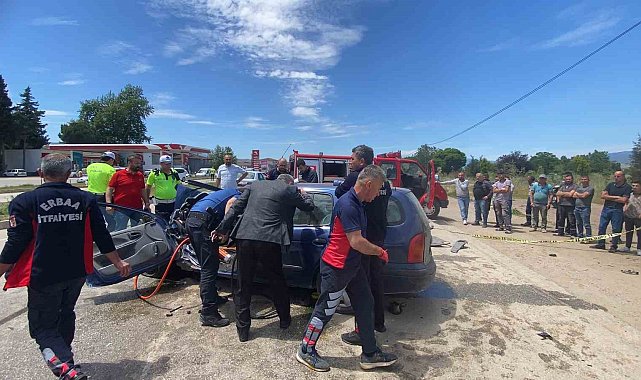 Tokat'ta orta refüjden karşı şeride sıçradı: 1 ölü, 1 yaralı