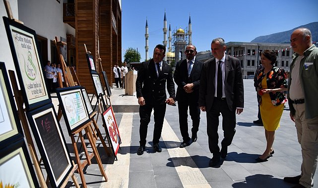 TOKİ 2 Kültür ve Sanat Merkezi kursiyerlerinin eserleri görücüye çıktı