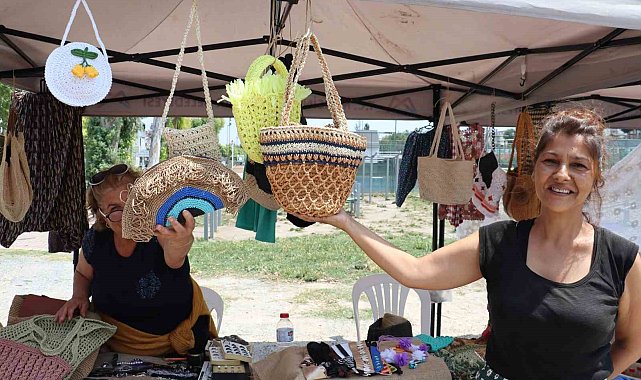 Toroslar'da üretici kadın stantları oluşturuldu