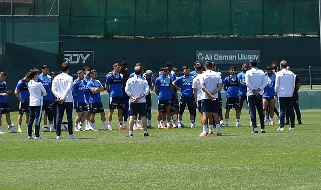 Trabzonspor, Beşiktaş maçı hazırlıklarını tamamladı