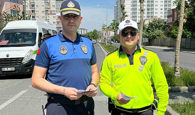 Trafik Haftası'nda polis zabıta kol kola