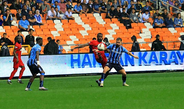Trendyol Süper Lig: Adana Demirspor : 1 - Gaziantep FK: 3