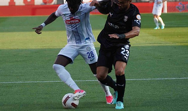 Trendyol Süper Lig: Pendikspor: 2 - Çaykur Rizespor: 1