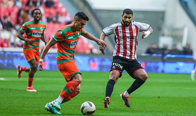 Trendyol Süper Lig: Samsunspor: 1 - Alanyaspor: 1