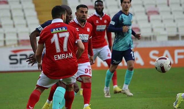 Trendyol Süper Lig: Sivasspor: 1 - Kayserispor: 1