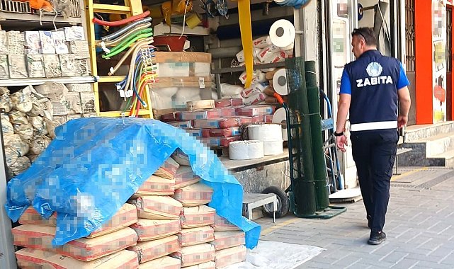 Turgutlu zabıtasından sıkı denetim