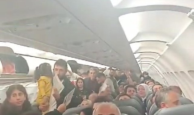 Türk Hava Yollarının uçağında saatlerce beklediler