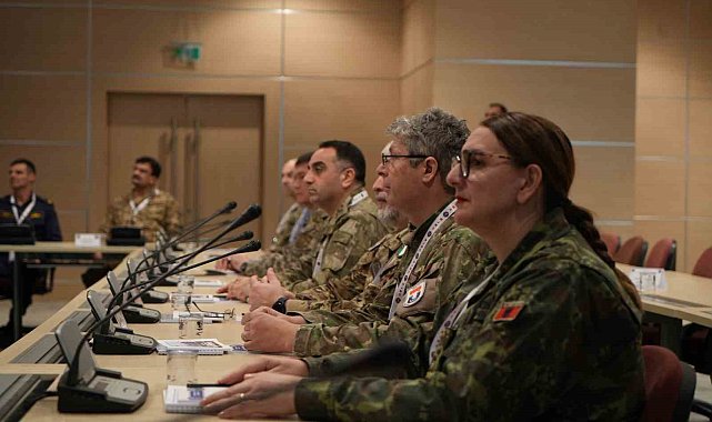 Türk Silahlı Kuvvetlerinin EFES 2024 tatbikatının bilgisayar destekli kontrol merkezinin tanıtımı yapıldı