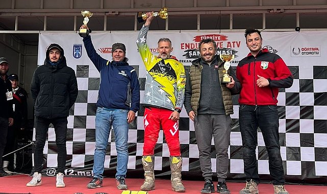 Türkiye Enduro ve ATV Şampiyonası'nın ikinci ayağına 2 kupayla döndüler