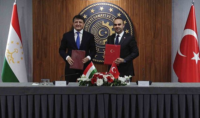 Türkiye ile Tacikistan arasında sanayi ve teknoloji alanında işbirliği protokolü imzalandı