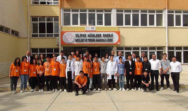 Türkiye'nin tek Silifke Nükleer Enerji Mesleki ve Teknik Anadolu Lisesi'nde 55 öğrenci eğitim görüyor
