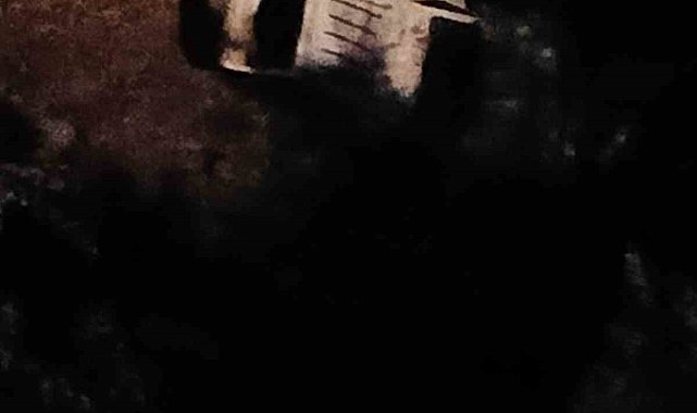 Uçuruma düşen sürücü hafif şekilde yaralandı