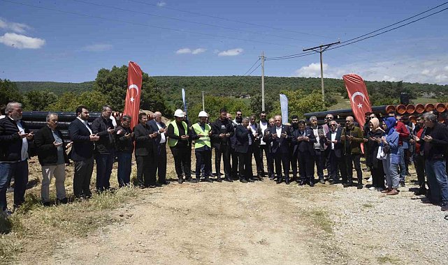 Ulusal doğal gaz boru hattı Dursunbey'e geliyor