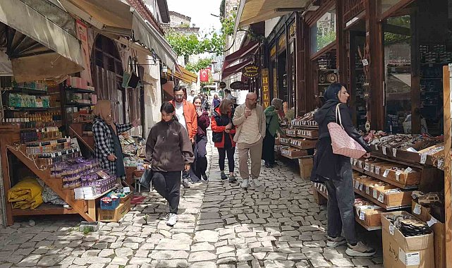 UNESCO ve Cittaslow kenti Safranbolu'da hafta sonu hareketliliği
