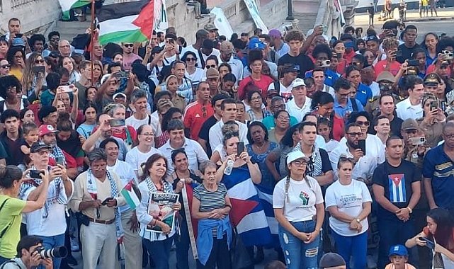 Üniversitelerdeki Filistin'e destek gösterileri Küba'ya sıçradı