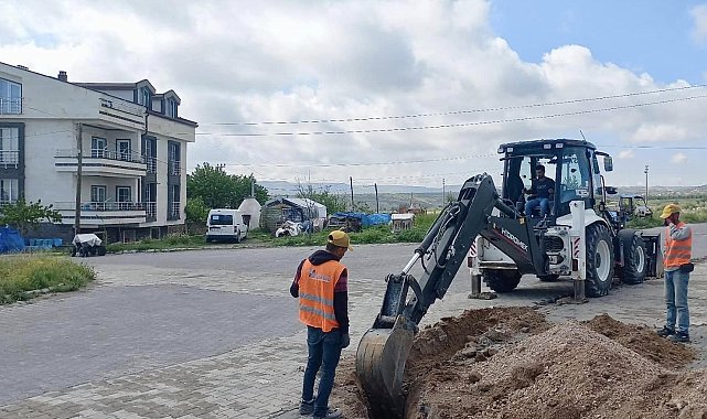 Ürgüp'te doğalgaz çalışmaları kaldığı yerden devam ediyor