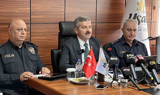 Uşak'ta Güvenlik ve Asayiş Bilgilendirme toplantısı gerçekleştirildi