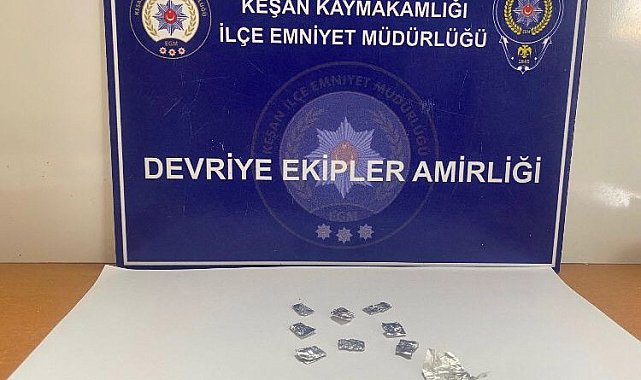 Uyuşturucuyla yakalanan 2 şüpheli gözaltına alındı