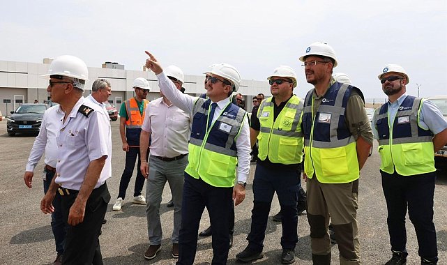 Vali Pehlivan, Akkuyu Nükleer Güç Santrali'ni ziyaret etti