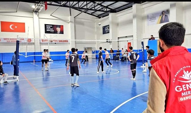 Varto&#039;da voleybol turnuvası