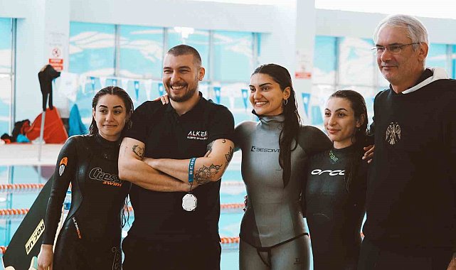 Yağmur Ergün, Paletsiz Dinamik Apnea Türkiye rekoru kırdı
