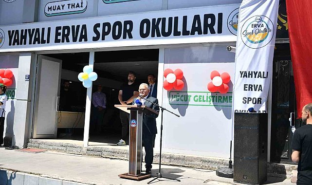 Yahyalı Erva Spor Okulları açıldı
