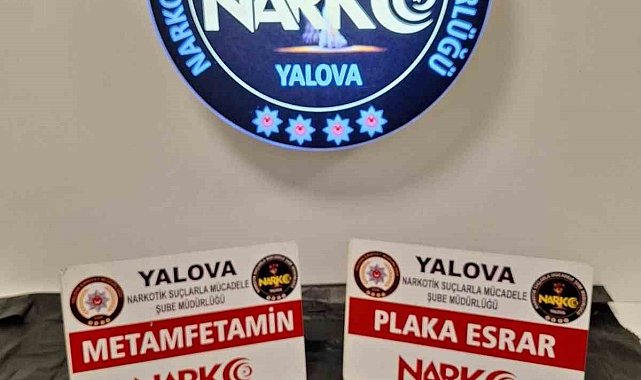 Yalova'da uyuşturucu operasyonunda 2 tutuklama