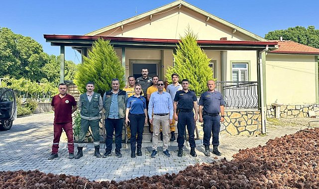 Yangın ilk müdahale ekip binası törenle açıldı