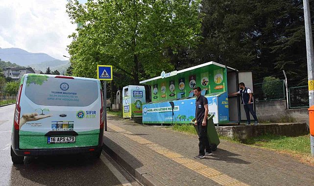 Yıldırım'da atıkların dönüşümü için mobil çözüm
