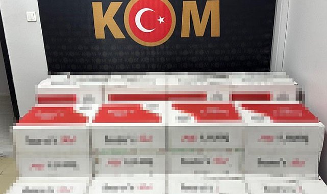 Yozgat'ta 200 bin boş makaron ele geçirildi