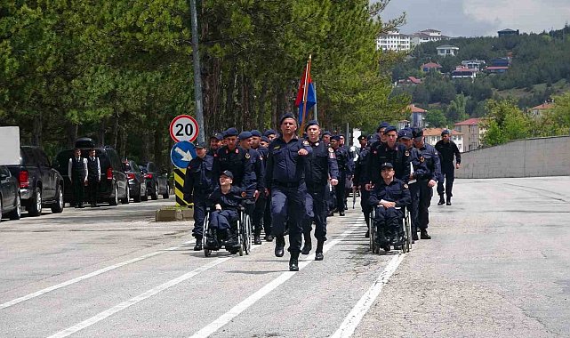 Yozgat'ta 38 engelli birey askerlik heyecanı yaşadı