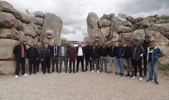 Yükümlüler Boğazkale ve Hattuşa ören yerlerini gezdi