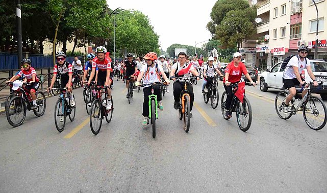 Yunusemre'de pedallar 19 mayıs için çevrildi