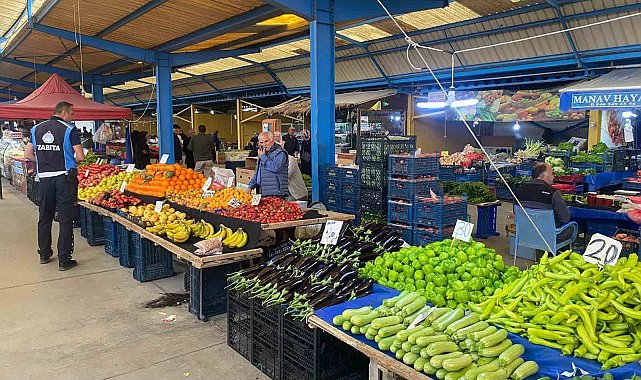 Zabıta ekiplerinden elektronik tartı denetimi