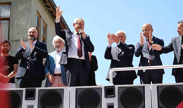 Zeydan Karalar, Pınarbaşı'nda tekrarlanacak seçim öncesi Deniz Yağan'a destek verdi
