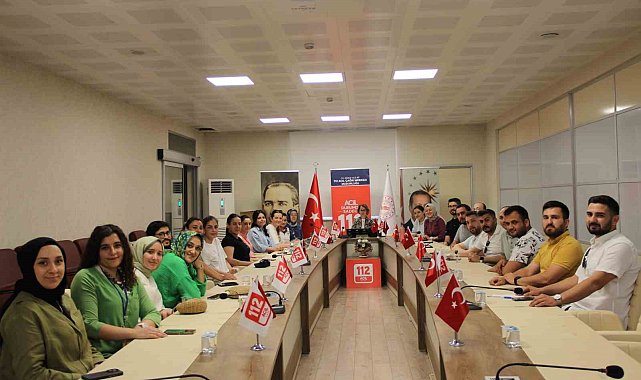 112'de kurban bayramında yapılacakları görüştü