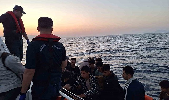 15'i çocuk 29 düzensiz göçmen yakalandı