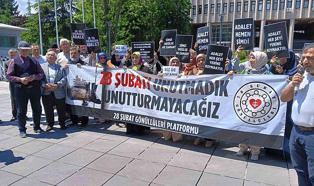 28 Şubat mağdurlarından haklarını alabilmek için komisyon kurulmasını talebi