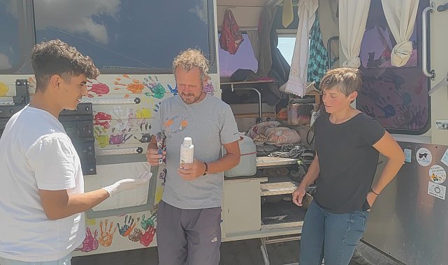 'El Ele' sloganıyla tura çıkan Alman turistler Süphan Dağı'na tırmandı