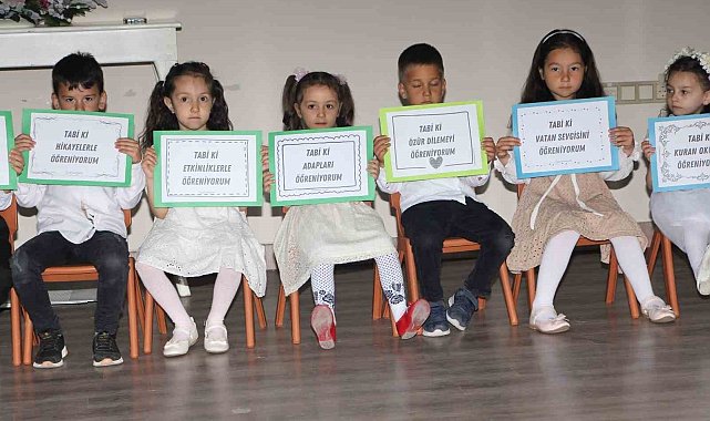 4-6 yaş kuran kurslarının kapanışı coşkuyla yapıldı