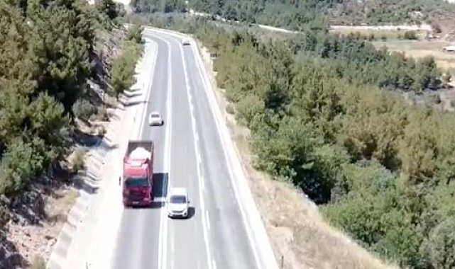 6 araç ve sürücüsüne 9 bin 36 TL ceza
