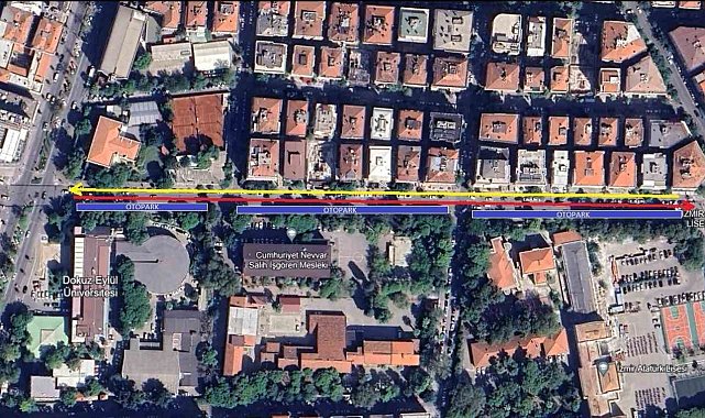 93 araçlık açık otopark alanı yapılıyor