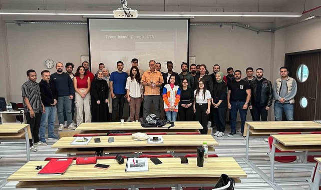 ABD'li Profesör ZBEÜ İnşaat Mühendisliği Bölümü öğrencilerine ders verdi