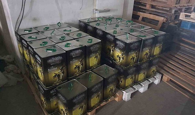 Adıyaman'da sahte zeytinyağı ele geçirildi