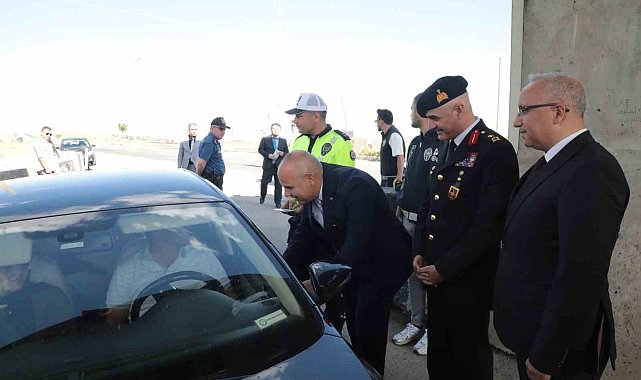 Ağrı'da bayram öncesi trafik denetimi yapıldı