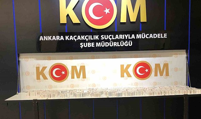 Ankara'da 15 bini aşkın sahte ilaç ele geçirildi