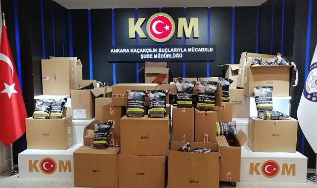 Ankara'da kaçak alkol ve tütün operasyonlarında 3 gözaltı