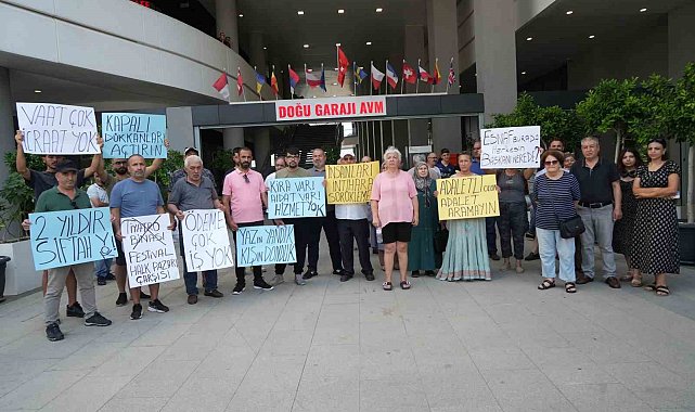 Antalya&#039;da Doğu Garajı AVM esnafı, kapalı dükkanlardan dertli