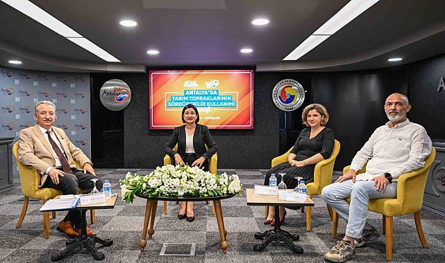 Antalya'da tarım topraklarının sürdürülebilir kullanımı masaya yatırıldı